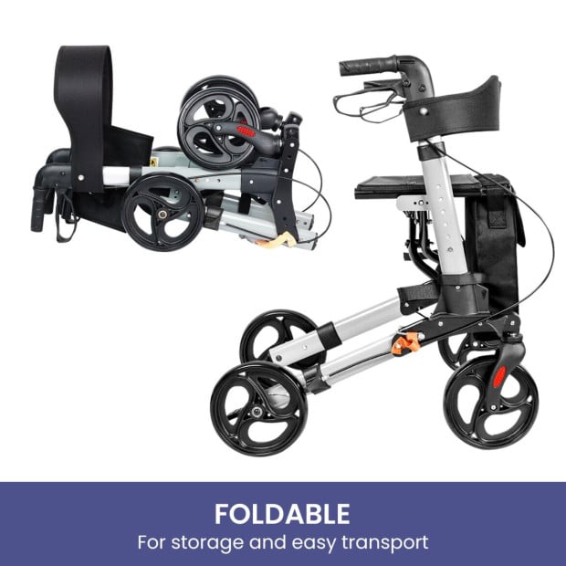 Orthonica Folding Rollator Walker Image 6