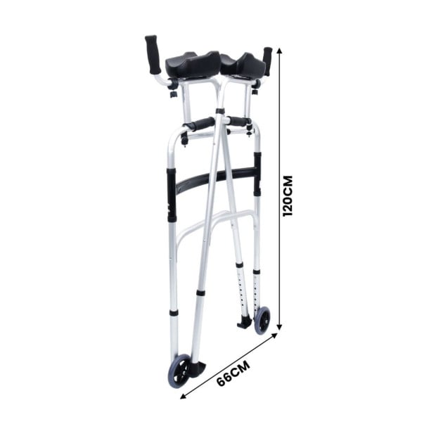 Orthonica Aluminium Forearm Walker Walking Mobility Aid Image 4