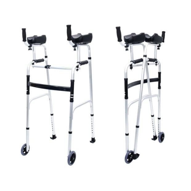 Orthonica Aluminium Forearm Walker Walking Mobility Aid Image 7