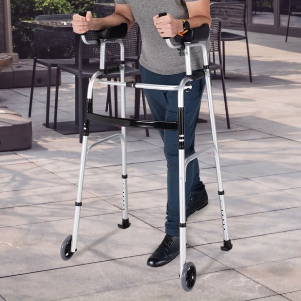 Orthonica Aluminium Forearm Walker Walking Mobility Aid Image 9