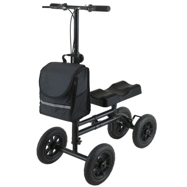 Orthonica Foldable Steel Mobility Knee Scooter Walker Image 2