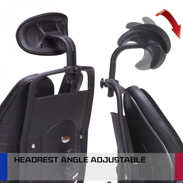 Korean Office Chair SUPERB - BLACK Image 5