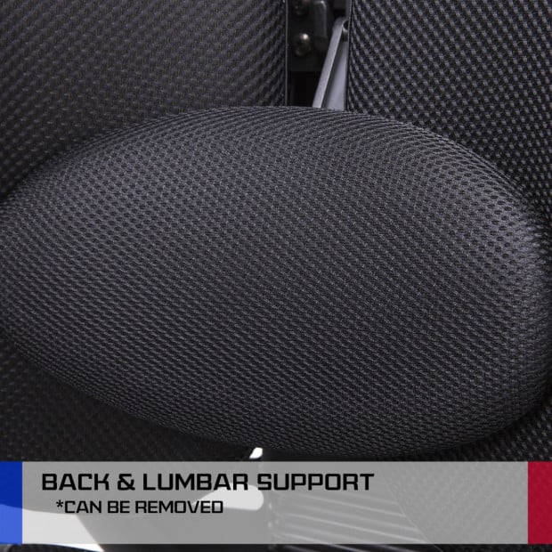 Korean Office Chair SUPERB - BLACK Image 8