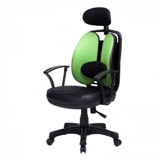 Korean Office Chair SUPERB - GREEN
