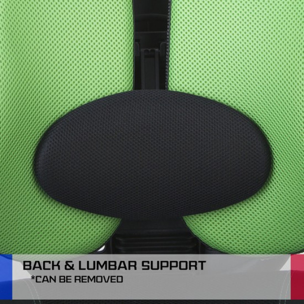 Korean Office Chair SUPERB - GREEN Image 8