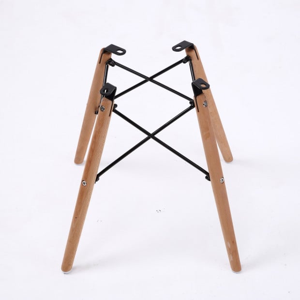 Replica Eames DSW Dining Chair - BLACK X2 Image 4