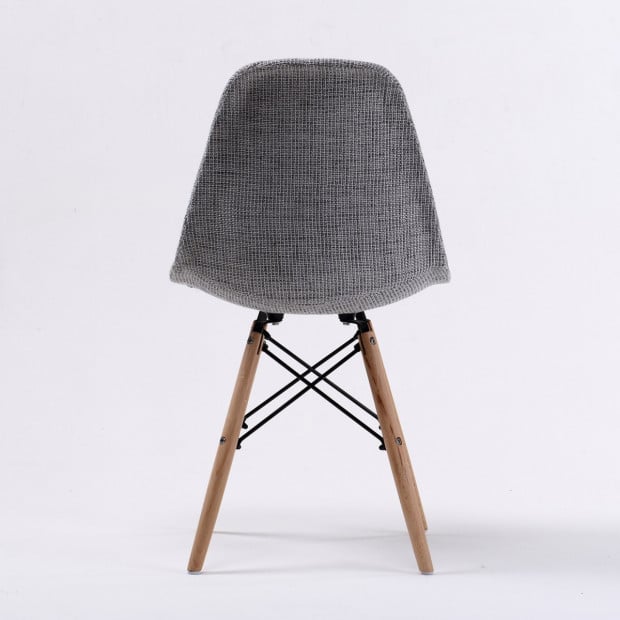 Replica Eames DSW Dining Chair - GREY X2 Image 6
