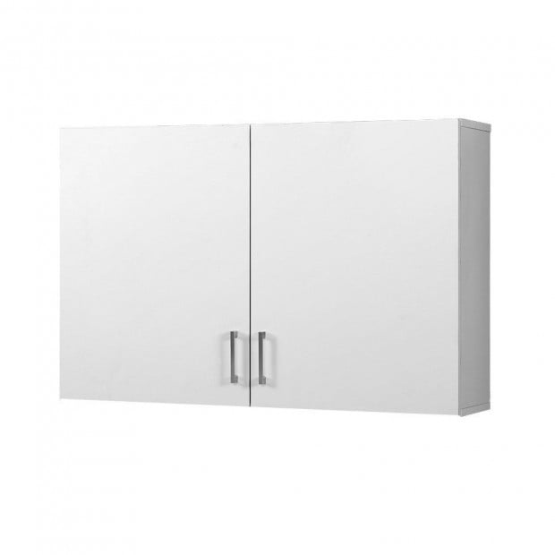 Bathroom Kitchen Bedroom Cabinet Storage Unit Cupboard Organizer White