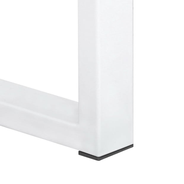 Computer Desk Office Study Table Drawer Bookshelf - White Image 4
