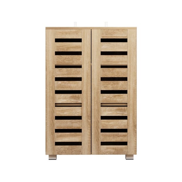 Shoe Cabinet 20 Pairs 5-tier Wood Alster Image 3