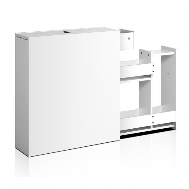Bathroom Storage Cabinet White Image 5
