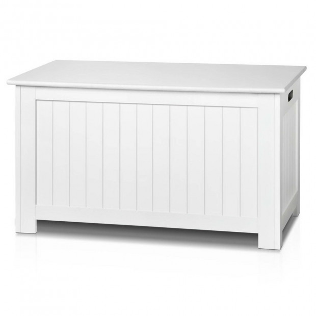 Kids Toy Cabinet Chest White Image 3