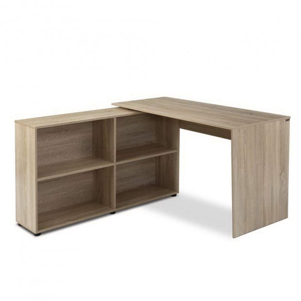 Office Computer Desk Corner Study Table Workstation Storage