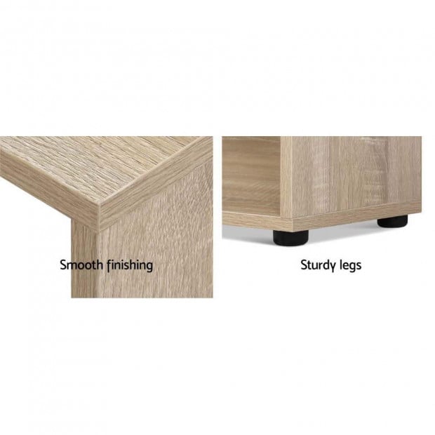 Office Computer Desk Corner Study Table Workstation Storage Image 5