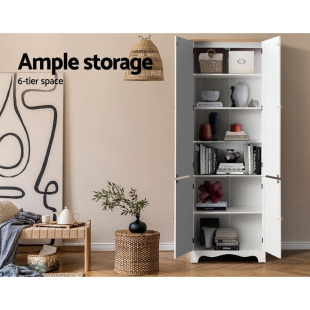 Buffet Sideboard Kitchen Cupboard Storage Cabinet Wardrobe Shelf Image 5