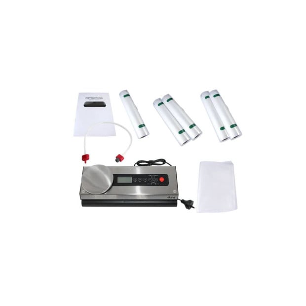 Stainless Steel Food Vacuum Sealer Weighing Scale Extra Rolls Image 8