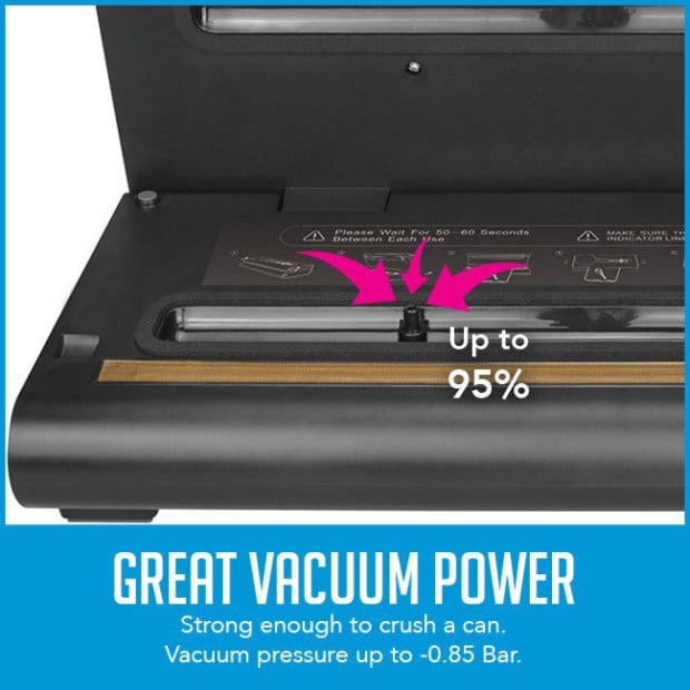 Stainless Steel Food Vacuum Sealer Packaging Weighing Scale Storage Image 5
