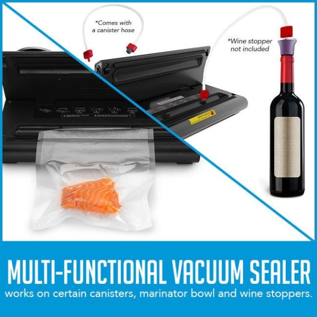 Stainless Steel Food Vacuum Sealer Packaging Weighing Scale Storage Image 6