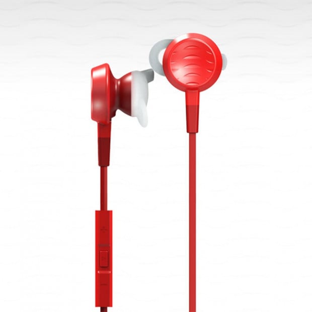 Fanny Wang Ear Buds In-ear Headphones - Red
