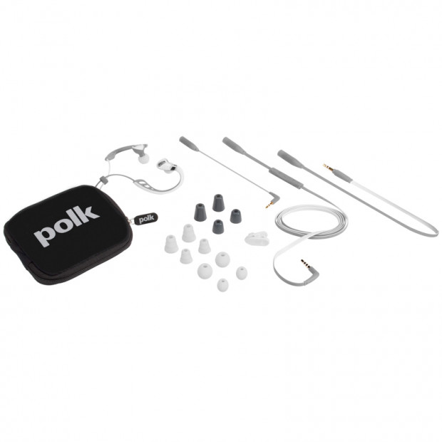 POLK Audio UltraFit 3000 In-Ear Headphone - White Image 3