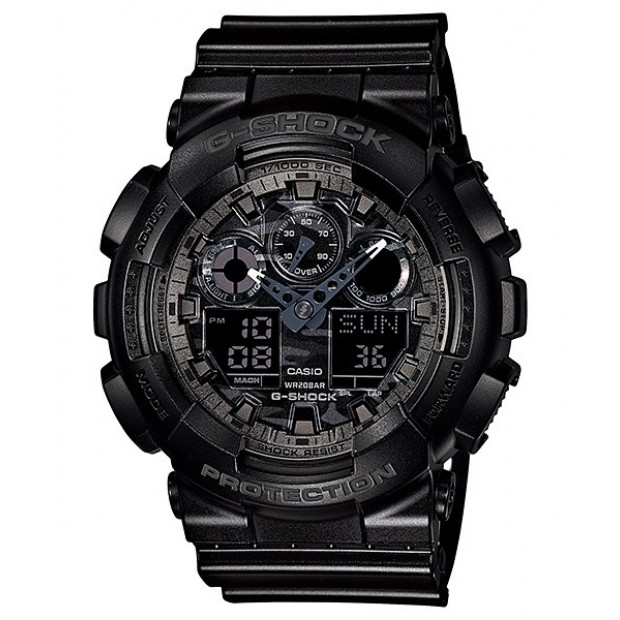 Casio G-Shock Analogue/Digital Mens Camouflage Black Watch...