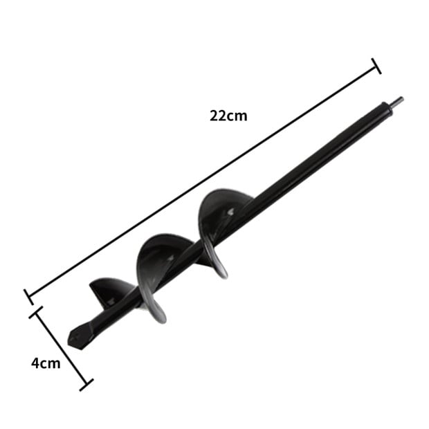 Garden Auger Drill Spiral Earth Bit Power Post Hole 40 x220mm Image 2
