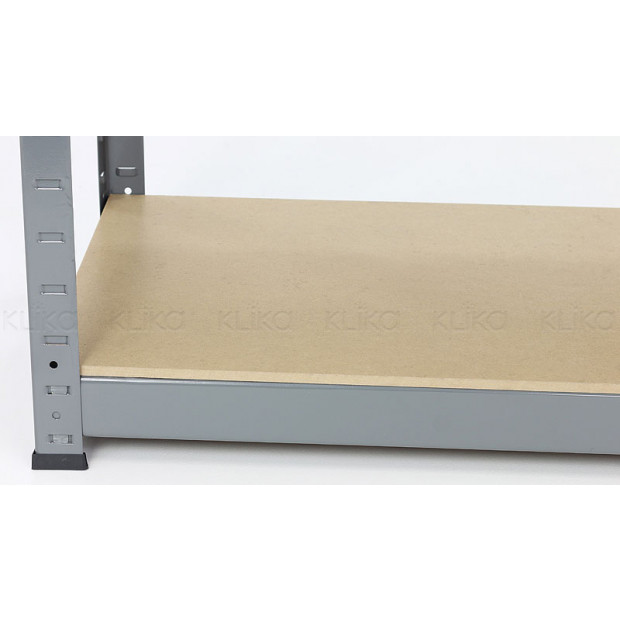 5 SHELF GARAGE STORAGE RACK 180x90cm Image 3