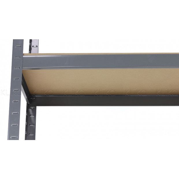 5 SHELF GARAGE STORAGE RACK 180x90cm Image 6