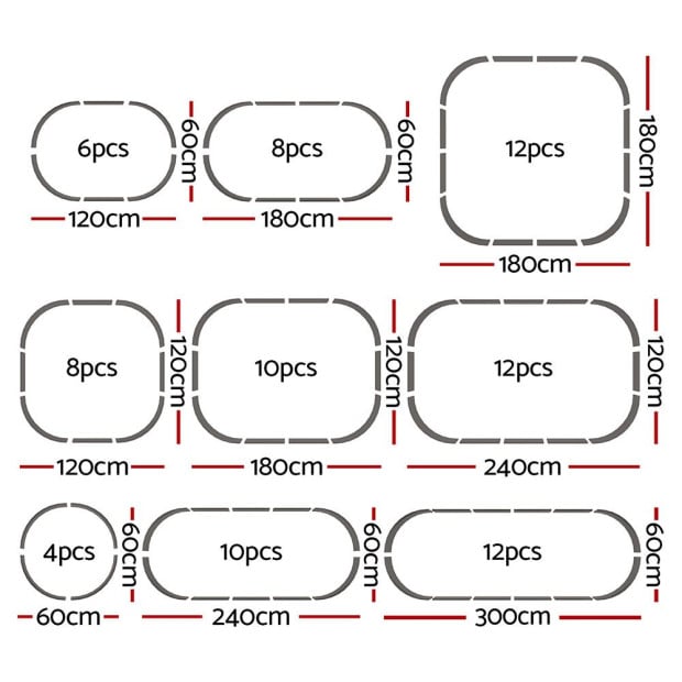 Garden Bed 9 In 1 Modular Planter Box 56cm Height Image 2