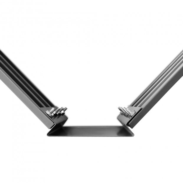 Green Fingers Set of 2 210cm x 90cm Raised Garden Bed - Aluminium Grey Image 5