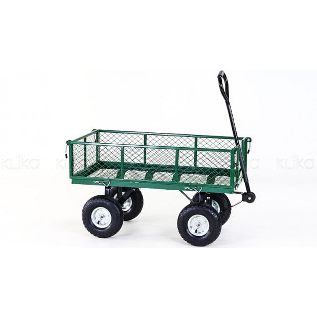 Steel Garden Utility Cart 250kg Capacity Image 2