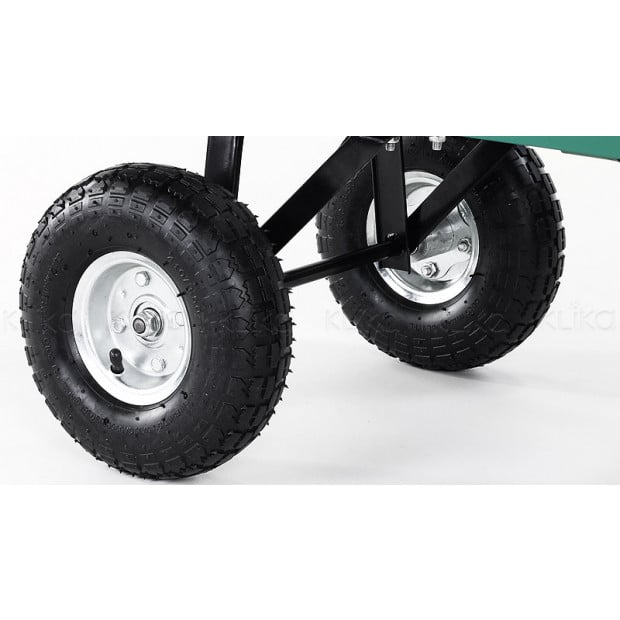 Steel Garden Utility Cart 250kg Capacity Image 4