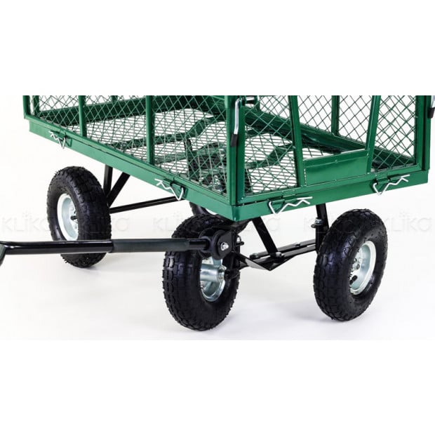 Steel Garden Utility Cart 250kg Capacity Image 5
