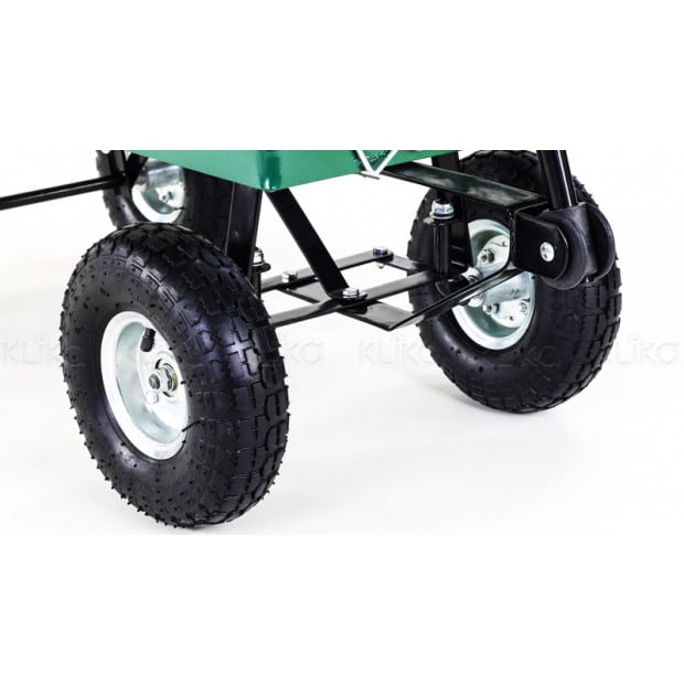 Steel Garden Utility Cart 250kg Capacity Image 7