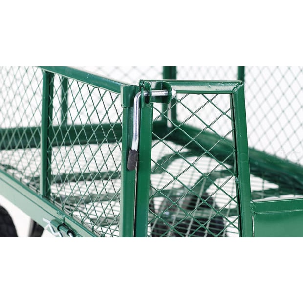 Steel Garden Utility Cart 250kg Capacity Image 8