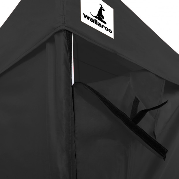 Wallaroo 3x4.5m Popup Gazebo Black Image 6