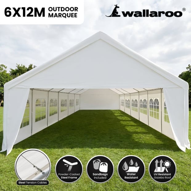 Wallaroo 12x6 Outdoor Event Marquee