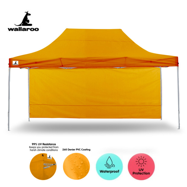 Wallaroo 3x4.5m Popup Gazebo Orange Image 11