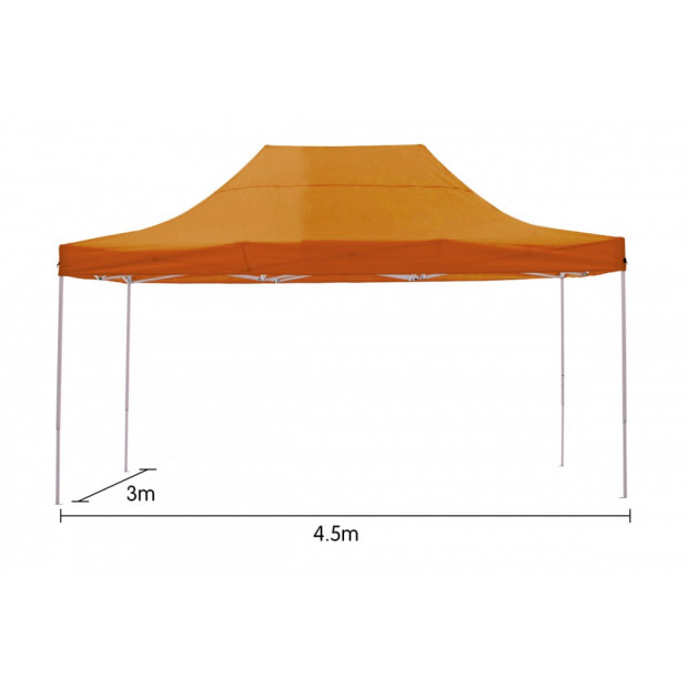 Wallaroo 3x4.5m Popup Gazebo Orange Image 3
