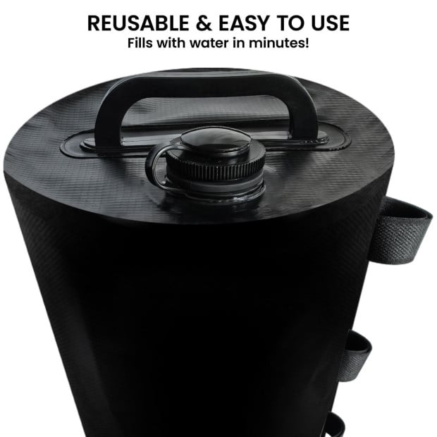 Wallaroo Gazebo Weight Bag Pods 4pcs in Black Image 6