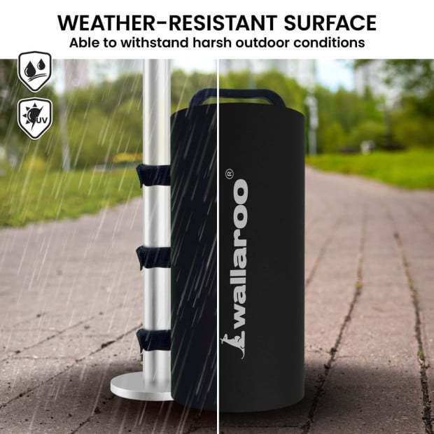 Wallaroo Gazebo Weight Bag Pods 4pcs in Black Image 8