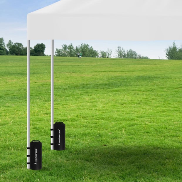 Wallaroo Gazebo Weight Bag Pods 4pcs in Black Image 9