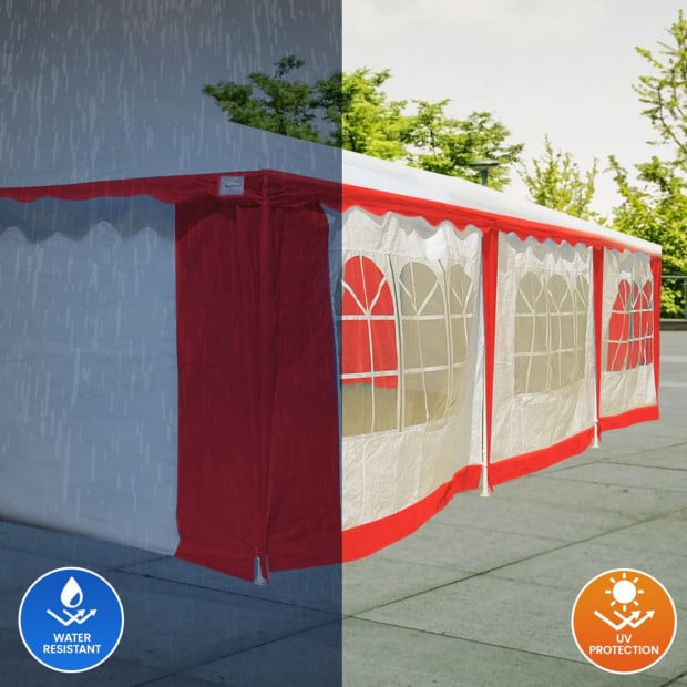 4x8 Outdoor Event Wedding Marquee Tent - Red Image 7
