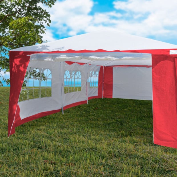 4x8 Outdoor Event Wedding Marquee Tent - Red Image 9