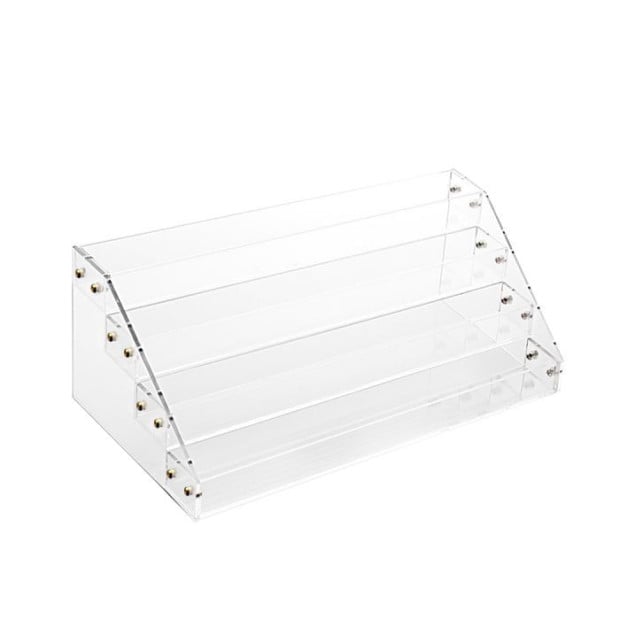 Clear Acrylic Nail Polish Varnish Cosmetics Display Stand Rack Organiser Image 2