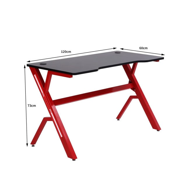 Gaming Desk Office Table Desktop PC Computer Desks Racing Laptop Home Image 3