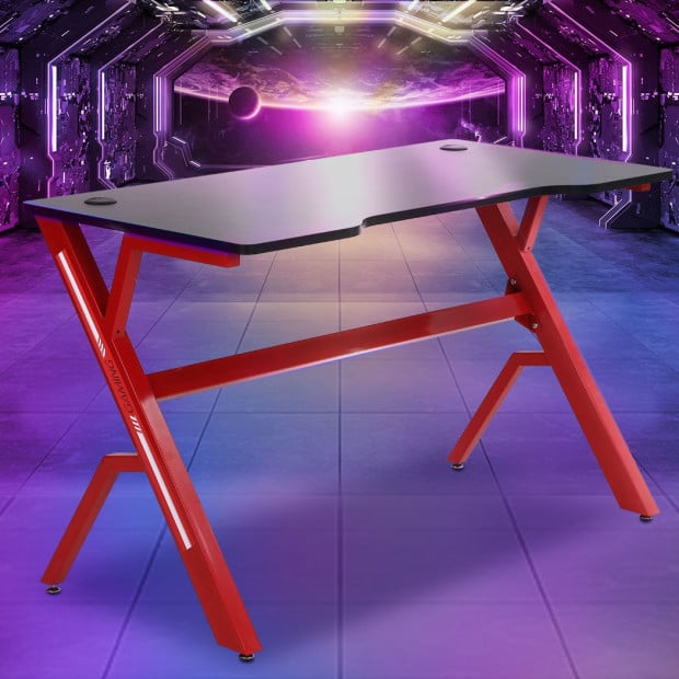 Gaming Desk Office Table Desktop PC Computer Desks Racing Laptop Home Image 7