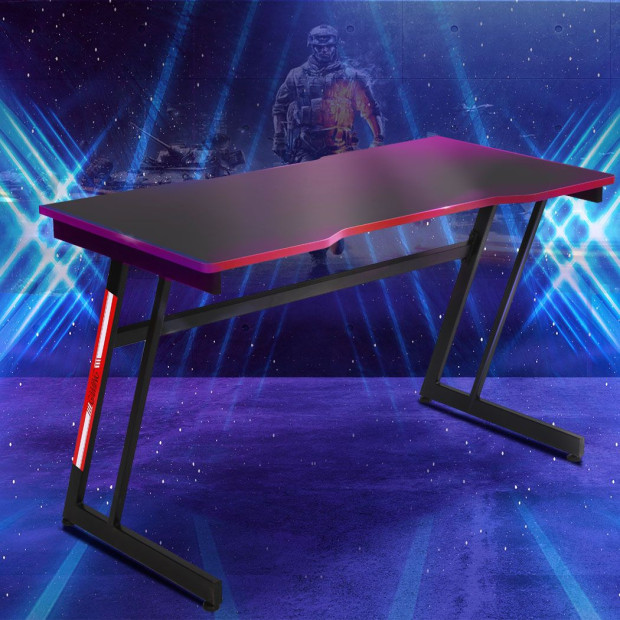 Gaming Desk Office Table Desktop PC Computer Desks Racing Laptop Home Image 8