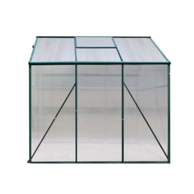 Greenfingers Greenhouse Aluminum Garden Shed Polycarbonate 1.9x1.9m Image 3