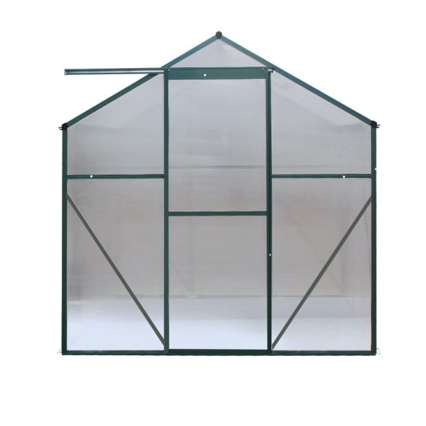 Greenfingers Greenhouse Aluminum Garden Shed Polycarbonate 1.9x1.9m Image 4